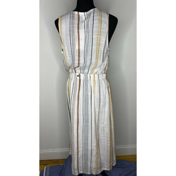 NWT‎ RVCA Womens LG Striped Sleeveless Set Outfit B - Picture 6 of 12
